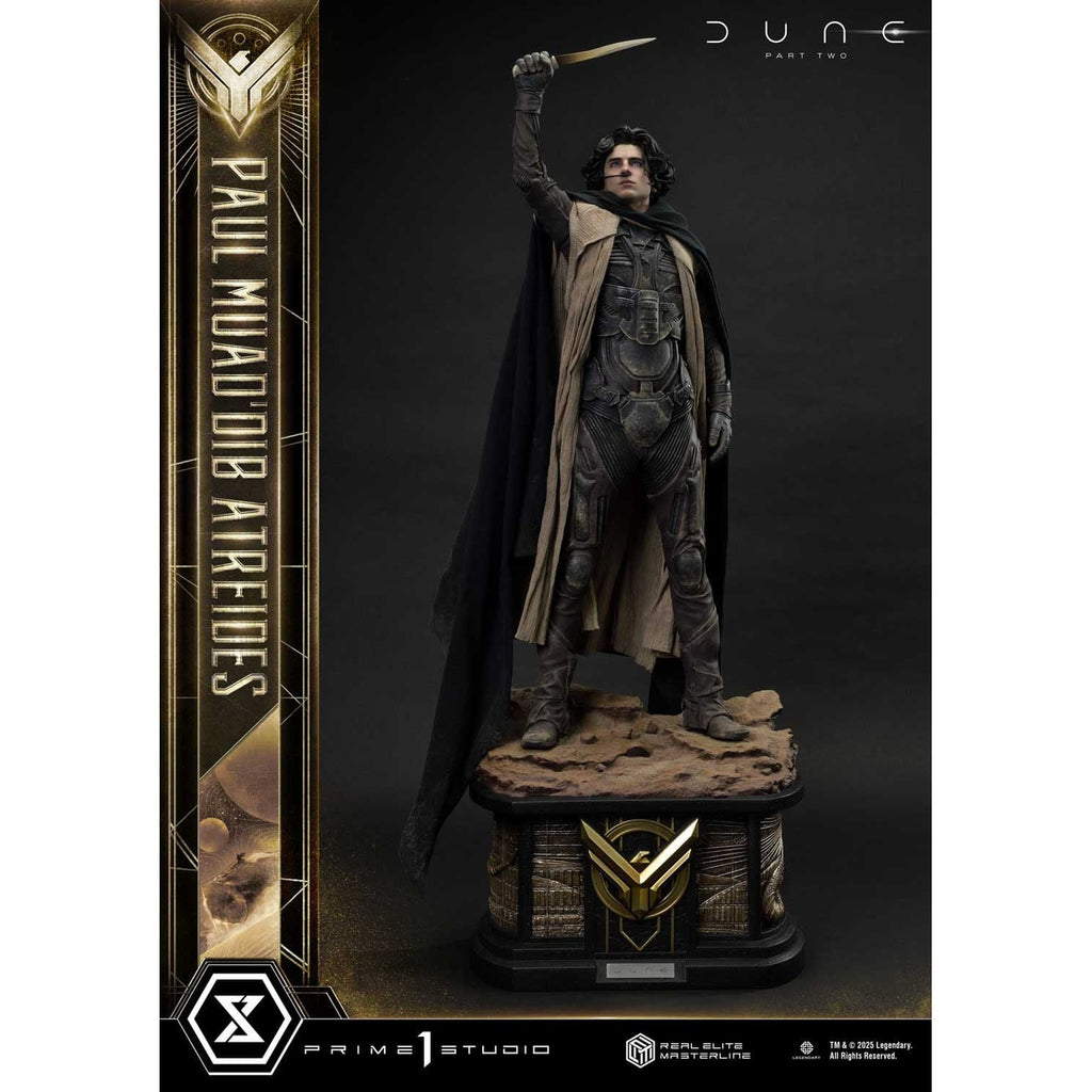 Imagen del producto Dune: Parte Dos Real Elite Masterline Series Estatua 1/3 Paul Atreides 90 cm