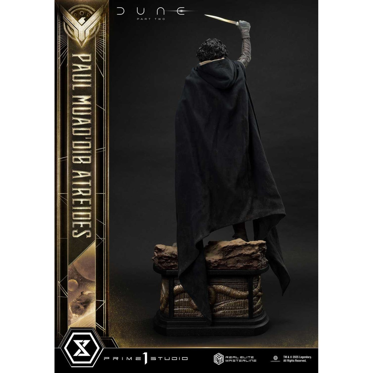 Imagen del producto Dune: Parte Dos Real Elite Masterline Series Estatua 1/3 Paul Atreides 90 cm