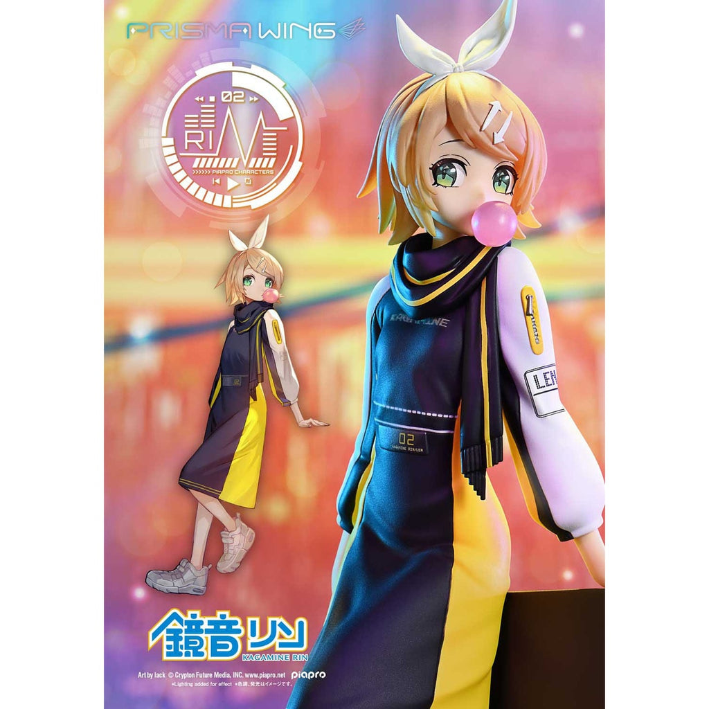 Imagen del producto Vocaloid Piapro Characters Prisma Wing Estatua PVC 1/7 Kagamine Rin (Art by lack) 21 cm