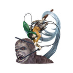 Imagen del producto Attack on Titan Figura PVC 1/7 Levi vs Titán Bestia Ver. 28 cm