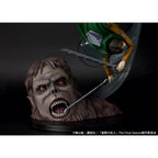 Imagen del producto Attack on Titan Figura PVC 1/7 Levi vs Titán Bestia Ver. 28 cm