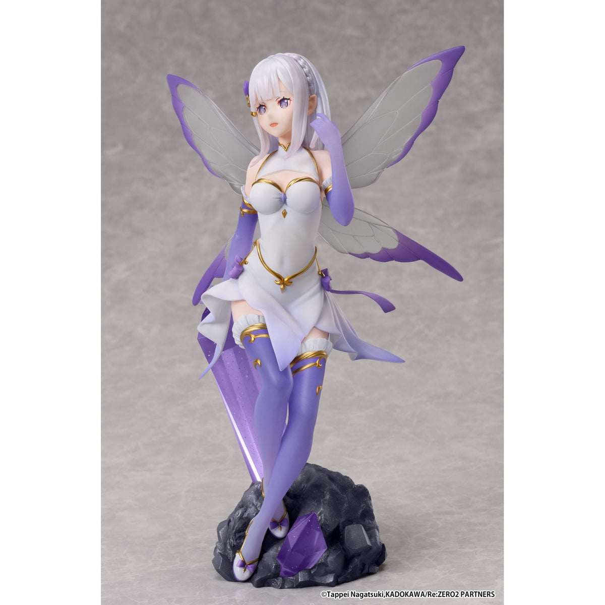 Imagen del producto Re:Zero - Starting Life in Another World Figura PVC 1/7 Emilia Jewel Princess 24 cm