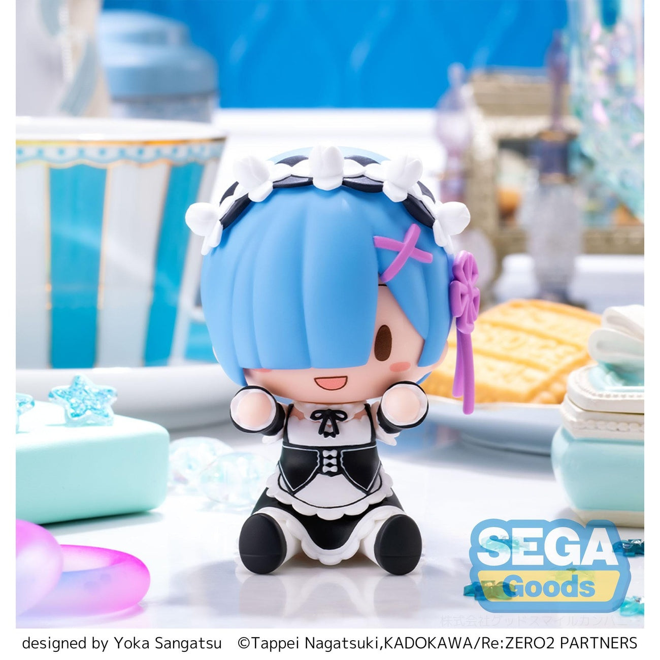 Product image Re:Zero − Starting Life in Another World Fuwa Petit Chibi Figure Rem 8 cm