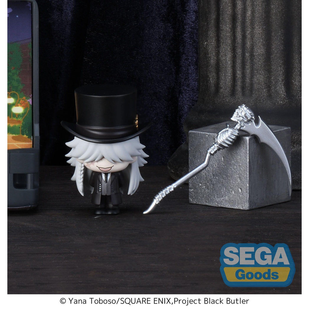 Imagen del producto Black Butler: Arco Boarding School Petite World Memories mini figura Undertaker (EX) 8 cm