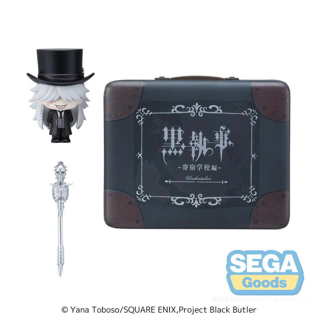Imagen del producto Black Butler: Arco Boarding School Petite World Memories mini figura Undertaker (EX) 8 cm