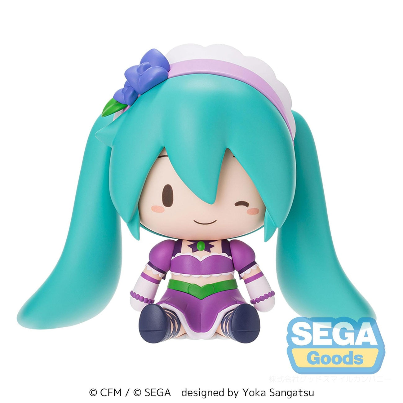 Product image Character Vocal Series 01: Hatsune Miku Fuwa Petit Chibi Figure Hatsune Miku x Love and Berry Dress Up and Dance! Sparkly