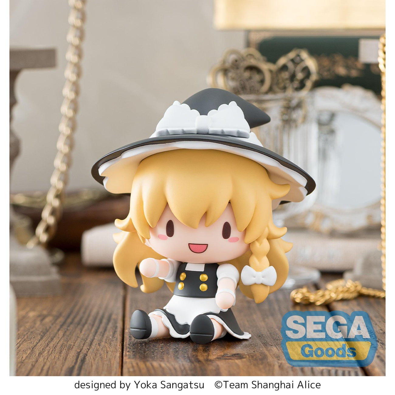Imagen del producto Touhou Project figura Fuwa Petit Chibi Marisa Kirisame 9 cm