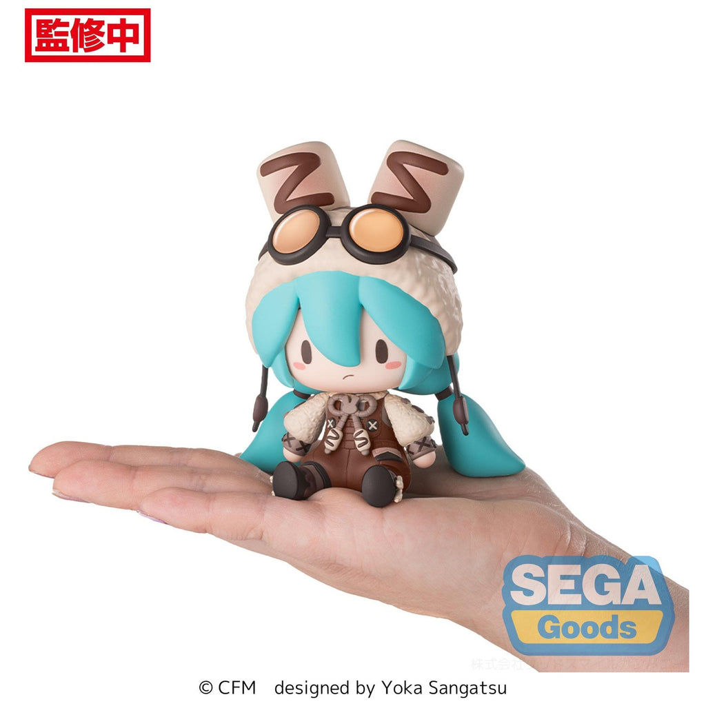 Imagen del producto Character Vocal Series 01: Figura chibi Fuwa Petit de Hatsune Miku – Hatsune Miku Marshmallow Hot Cocoa 10 cm