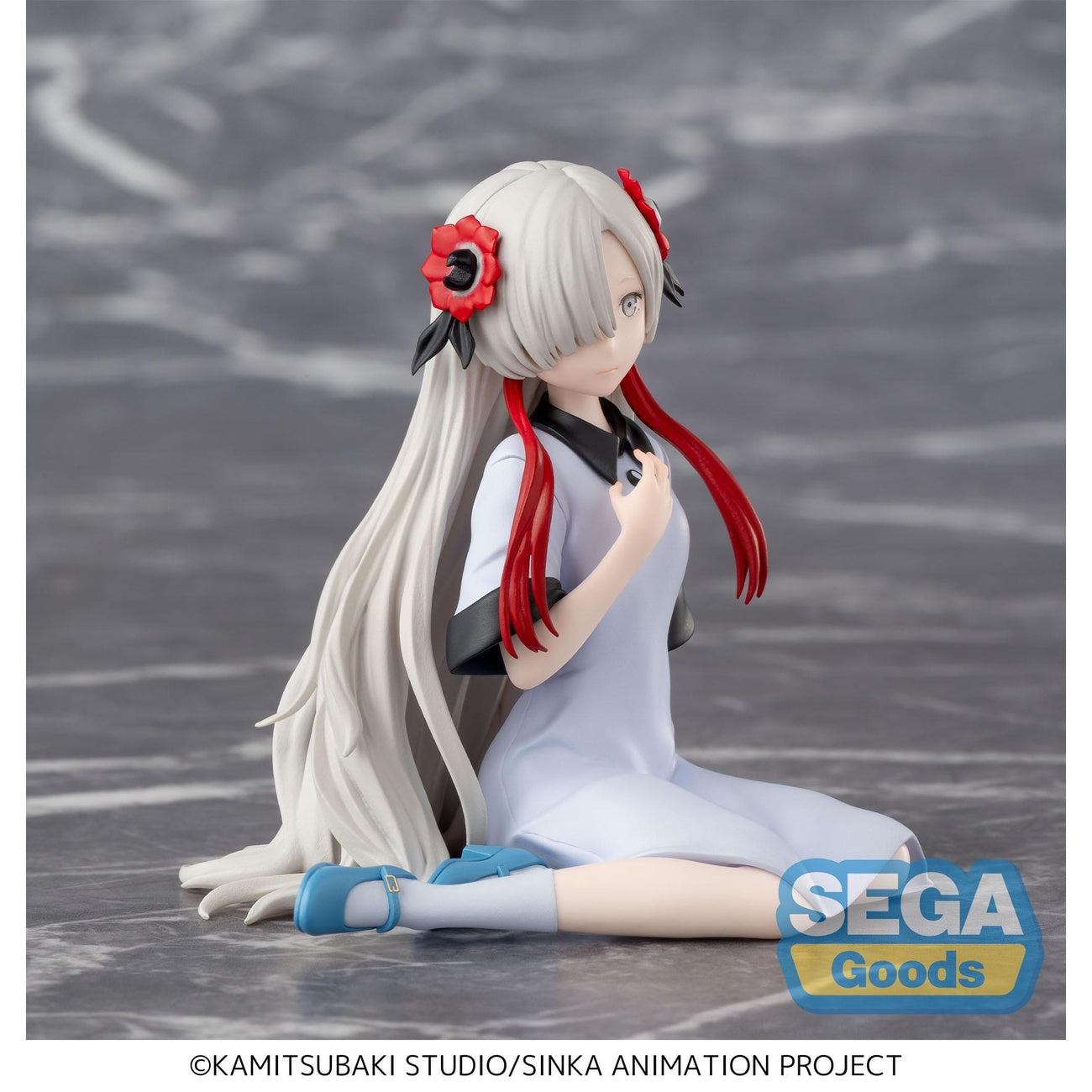 Product image Kamitsubaki City under Construction PM Perching PVC Statue Sekai Yorukawa 9 cm