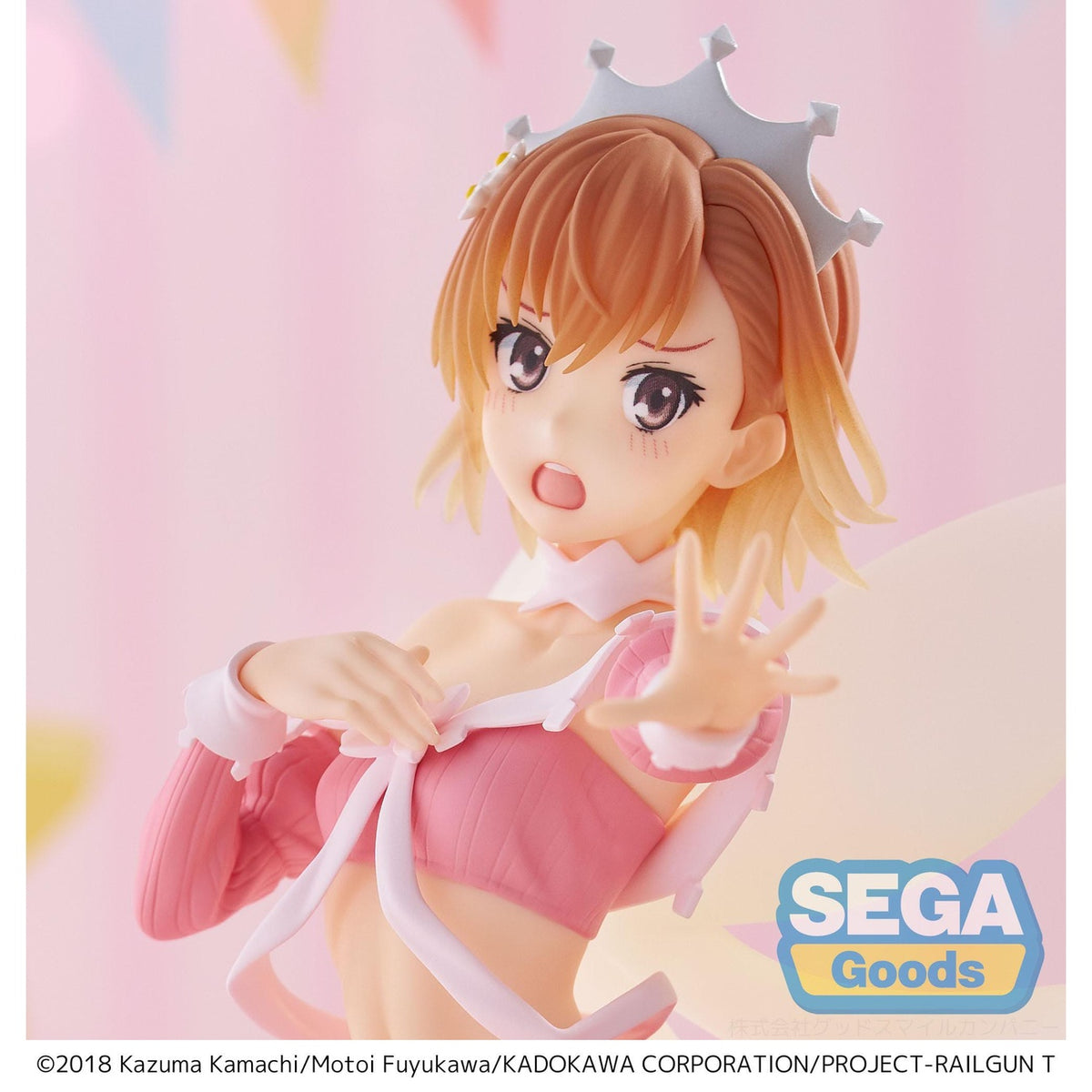 Imagen del producto A Certain Scientific Railgun T Estatua PVC Luminasta Mikoto Misaka Great Spirit Maid 20 cm
