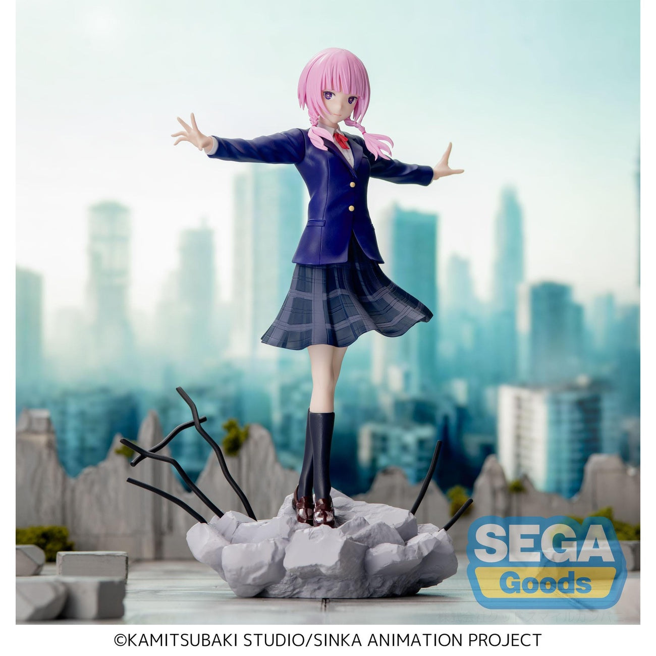Imagen del producto Kamitsubaki City under Construction Estatua PVC Luminasta Kafu Morisaki 21 cm