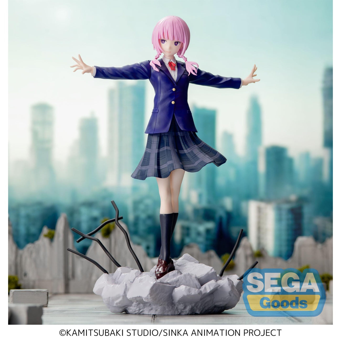 Imagen del producto Kamitsubaki City under Construction Estatua PVC Luminasta Kafu Morisaki 21 cm