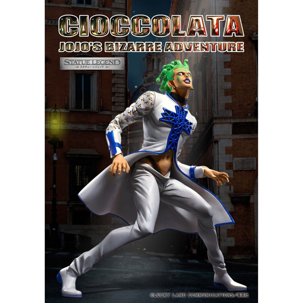 Imagen del producto JoJo's Bizarre Adventure Parte 5 Golden Wind Estatua Legend PVC Cioccolata 17 cm