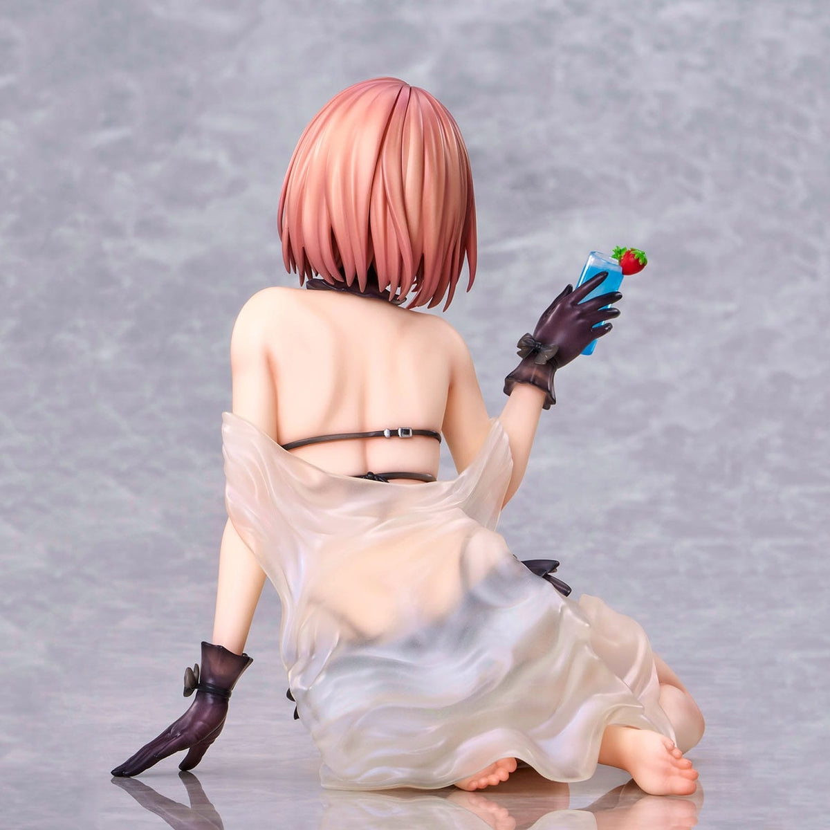 Product image Original Character PVC Statue necömi Illustration One more drink for the vacation 13 cm
