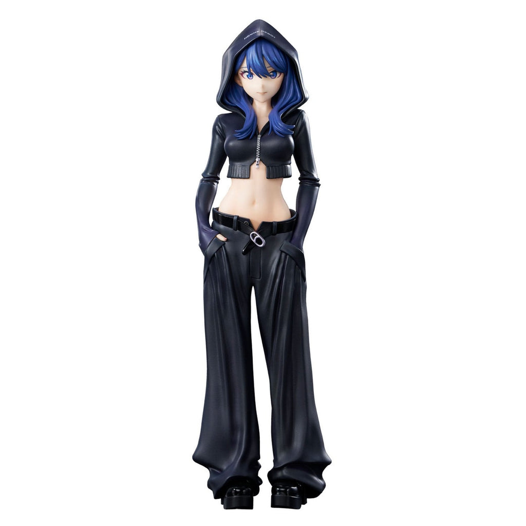 Imagen del producto Gridman Universe Zozo Black Collection figura PVC Rikka Takarada 24 cm