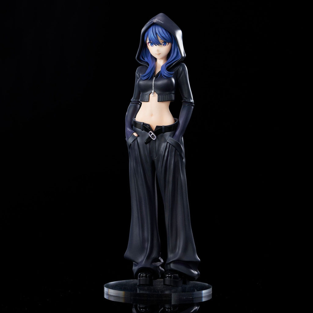 Imagen del producto Gridman Universe Zozo Black Collection figura PVC Rikka Takarada 24 cm