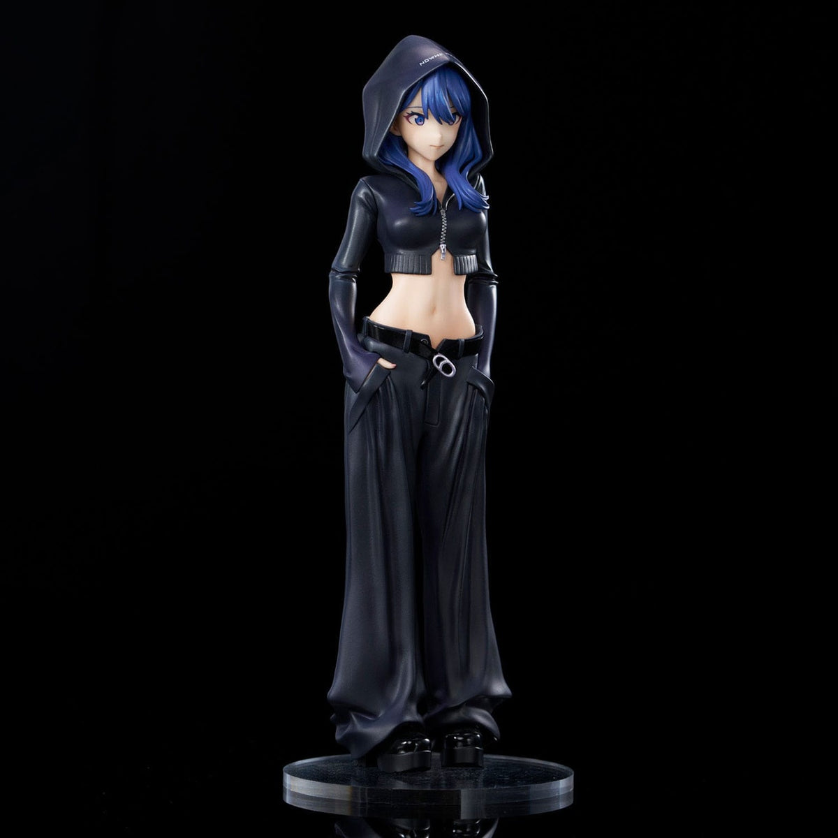 Imagen del producto Gridman Universe Zozo Black Collection figura PVC Rikka Takarada 24 cm