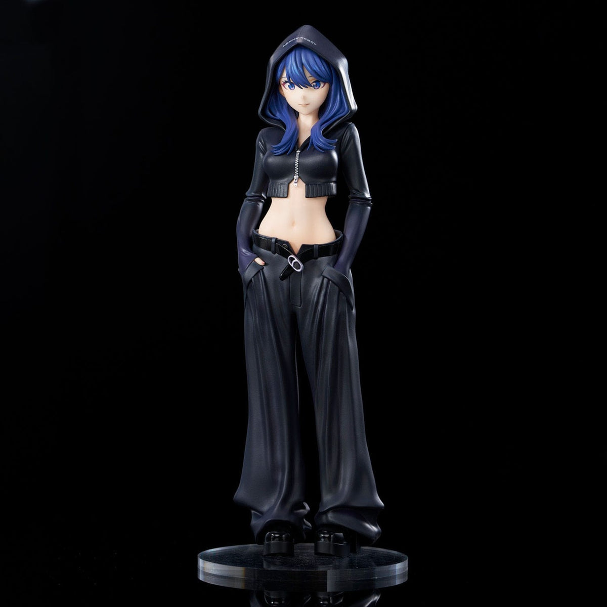 Imagen del producto Gridman Universe Zozo Black Collection figura PVC Rikka Takarada 24 cm
