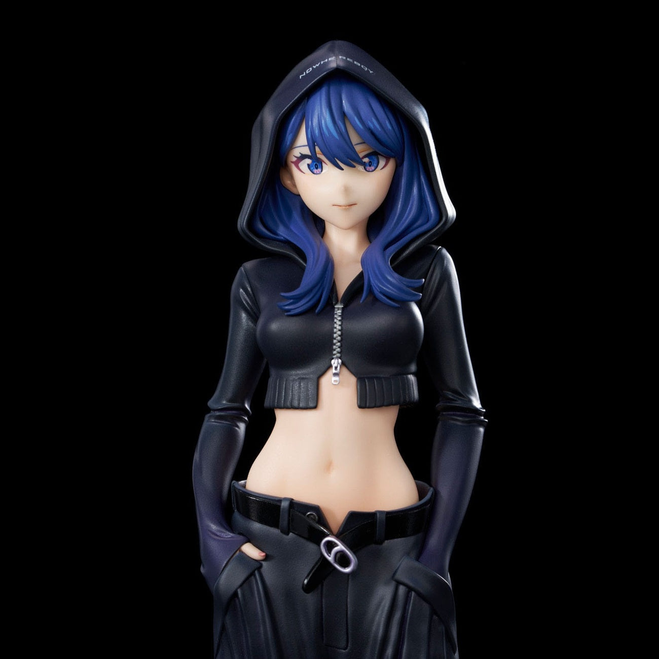 Imagen del producto Gridman Universe Zozo Black Collection figura PVC Rikka Takarada 24 cm