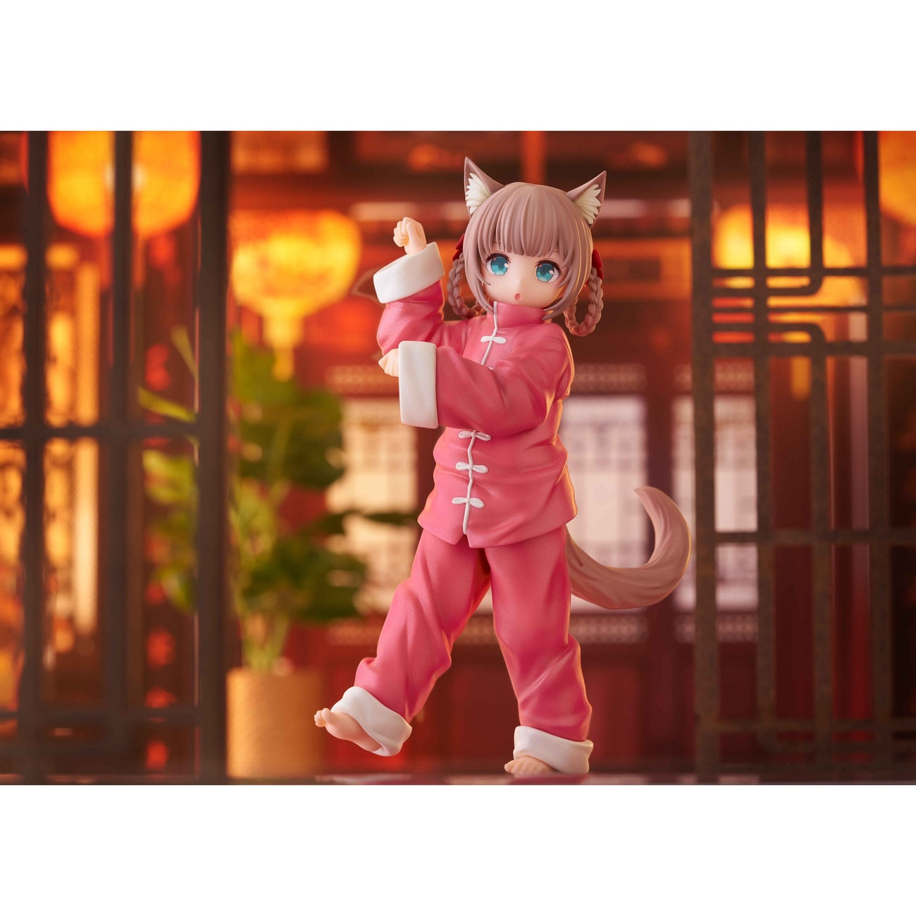 Imagen del producto My Cat Is a Kawaii Girl Palette Dress-Up Collection Estatua Kinako Nyang fu Ver. 15 cm