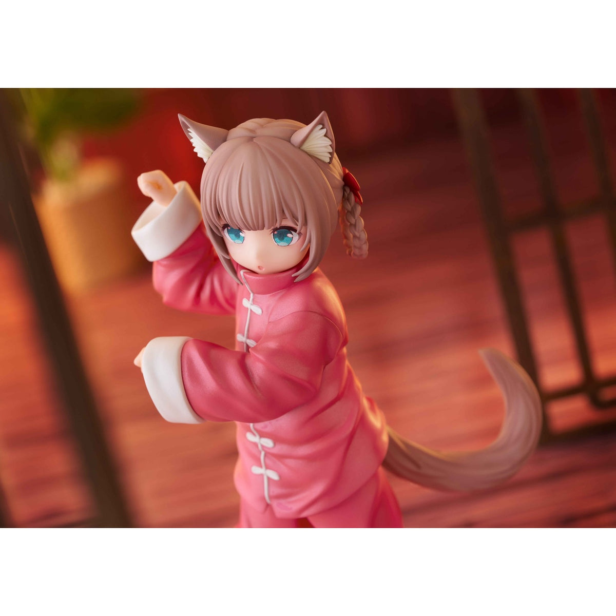 Imagen del producto My Cat Is a Kawaii Girl Palette Dress-Up Collection Estatua Kinako Nyang fu Ver. 15 cm
