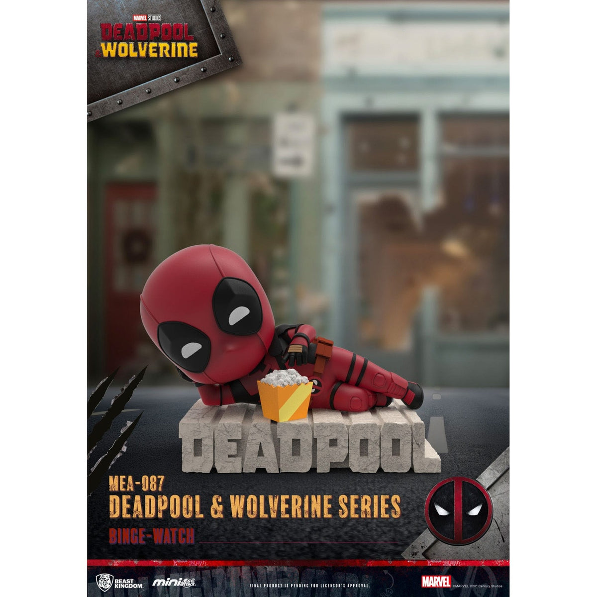 Product image Deadpool 3 Deadpool & Wolverine Series Mini Egg Attack Figure Set 8 cm