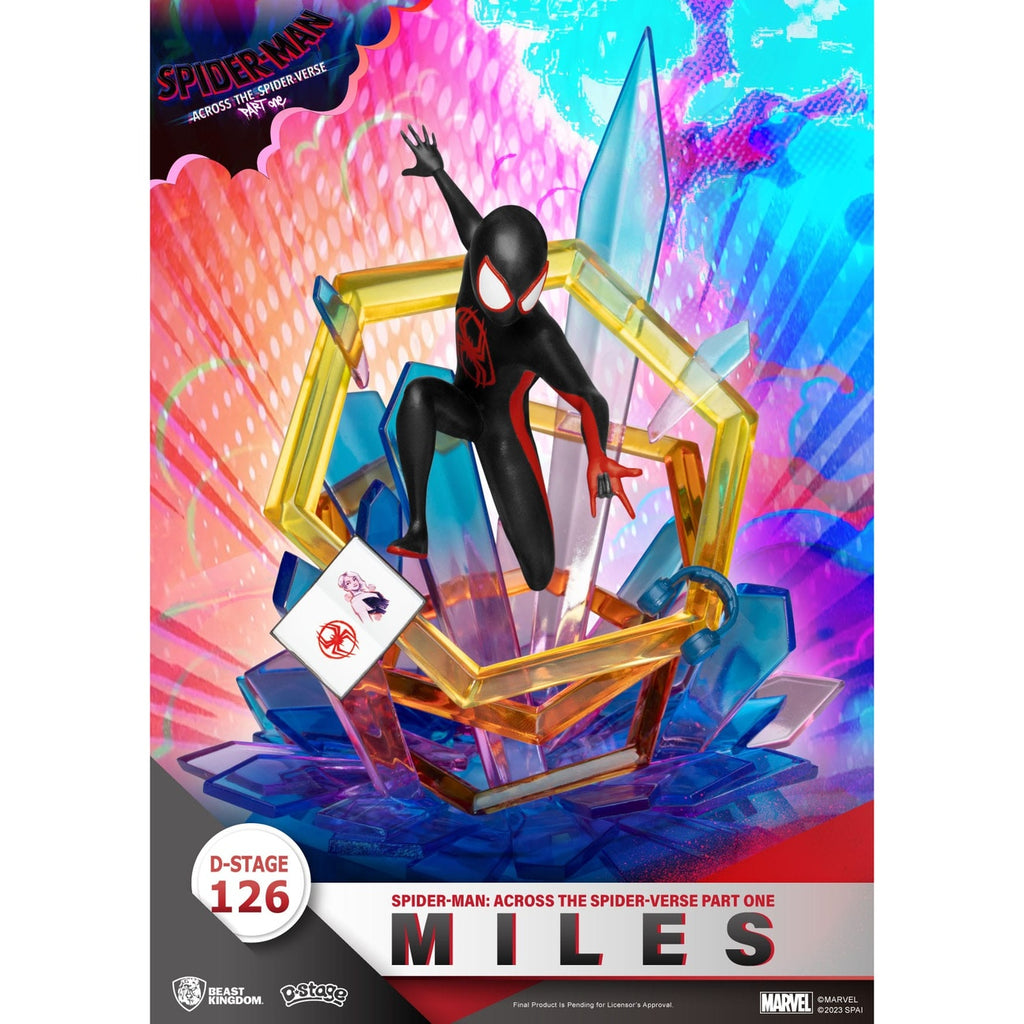 Imagen del producto Marvel D-Stage Diorama de PVC Spider-Man: Across the Spider-Verse Parte Uno – Miles 15 cm