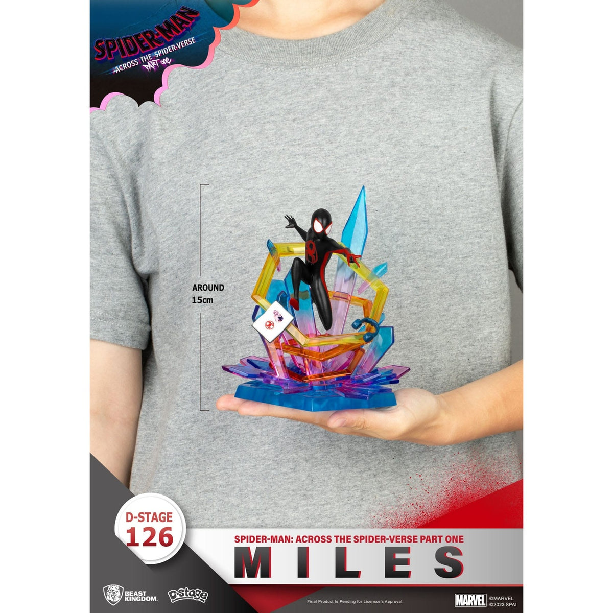 Imagen del producto Marvel D-Stage Diorama de PVC Spider-Man: Across the Spider-Verse Parte Uno – Miles 15 cm