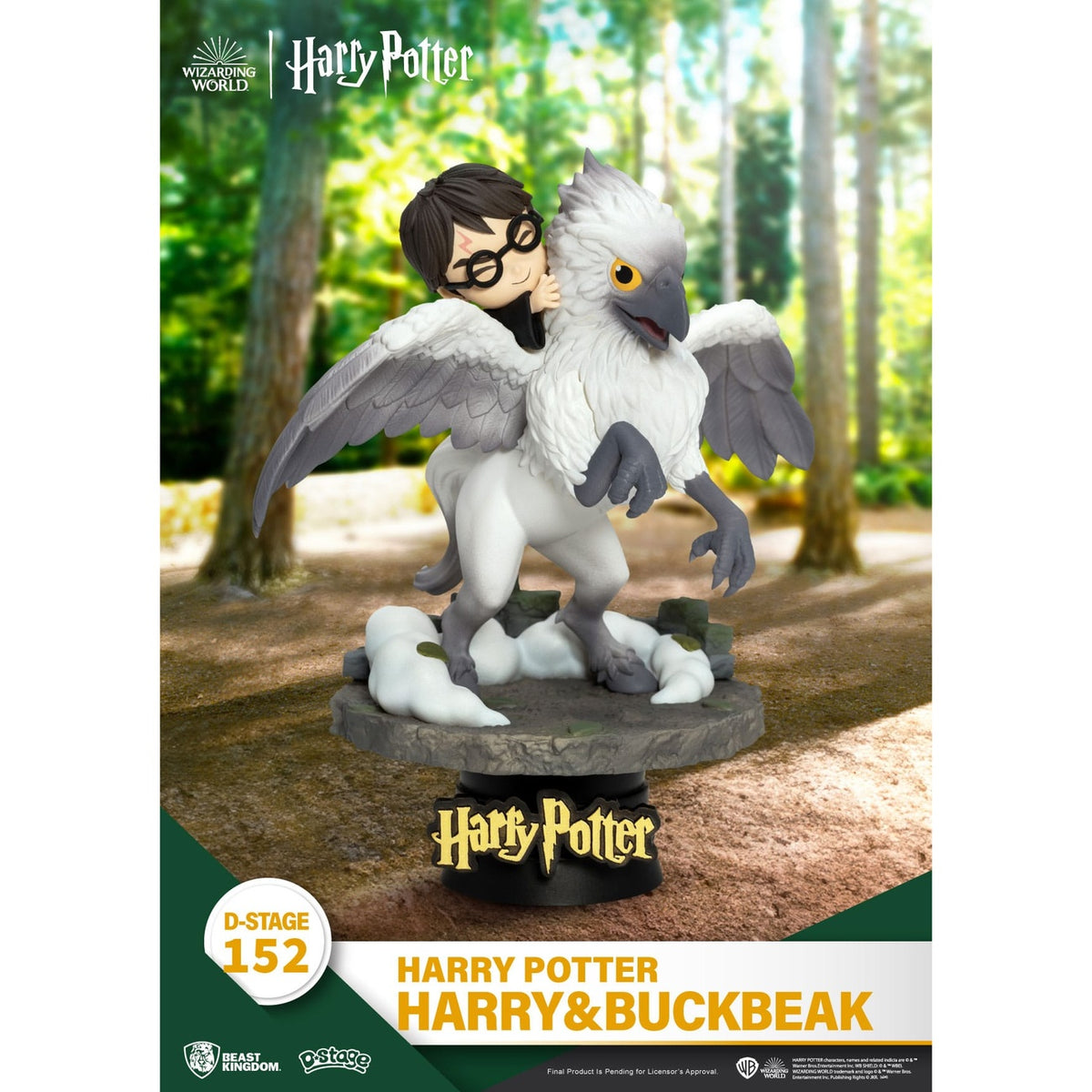 Imagen del producto Harry Potter Diorama PVC D-Stage Harry y Buckbeak 16 cm