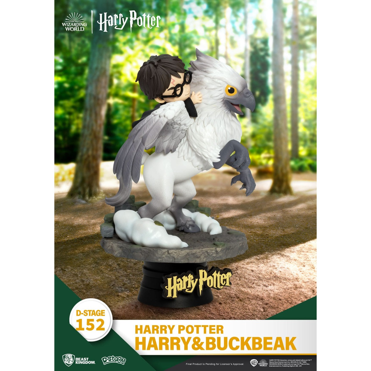 Imagen del producto Harry Potter Diorama PVC D-Stage Harry y Buckbeak 16 cm