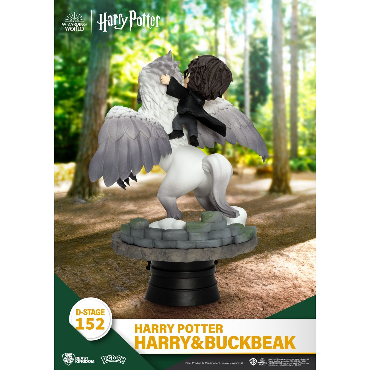 Imagen del producto Harry Potter Diorama PVC D-Stage Harry y Buckbeak 16 cm
