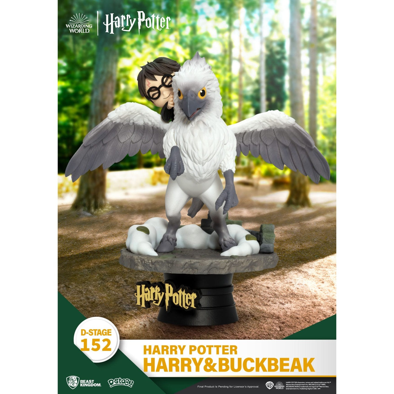 Imagen del producto Harry Potter Diorama PVC D-Stage Harry y Buckbeak 16 cm