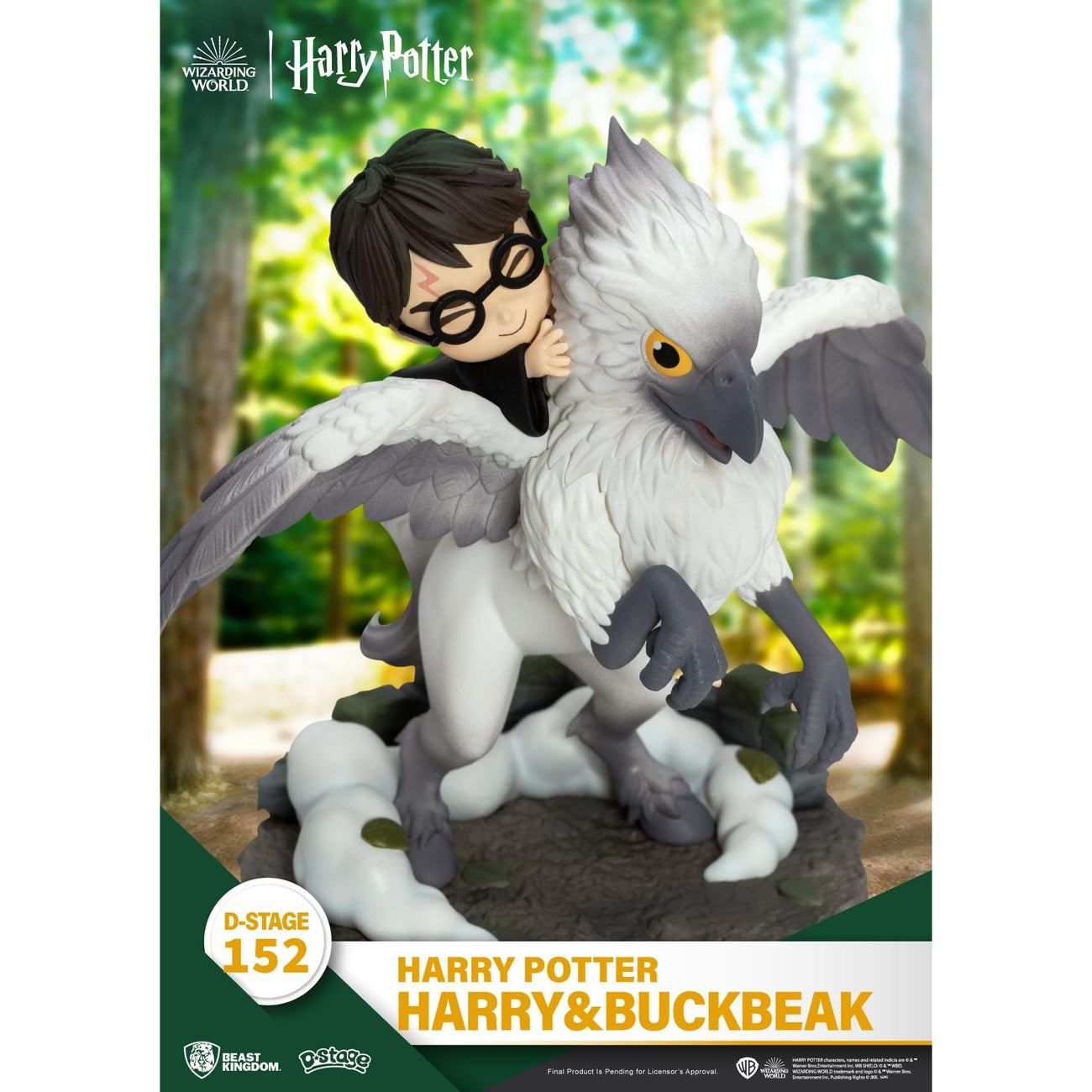 Imagen del producto Harry Potter Diorama PVC D-Stage Harry y Buckbeak 16 cm