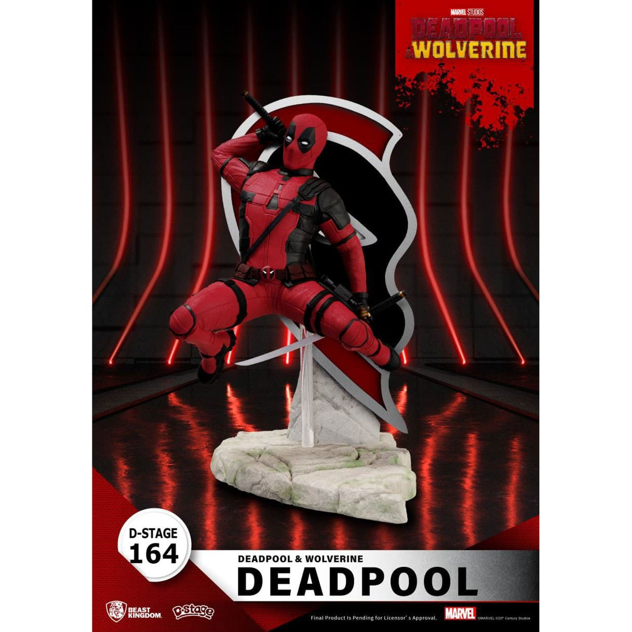 Imagen del producto Deadpool 3 Diorama PVC D-Stage Deadpool 16 cm