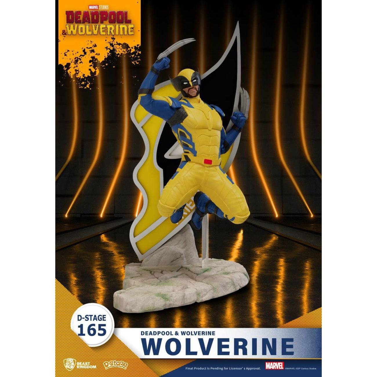 Imagen del producto Deadpool 3 Diorama PVC D-Stage Wolverine 16 cm