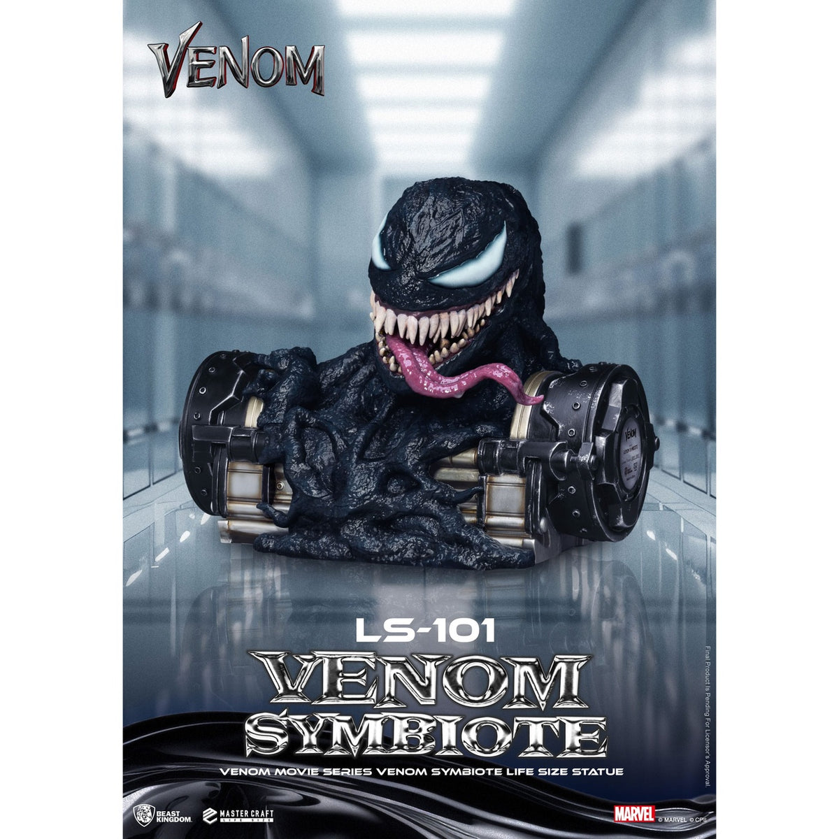 Imagen del producto Venom Movie Series – Estatua Venom Symbiote a tamaño real 24 cm