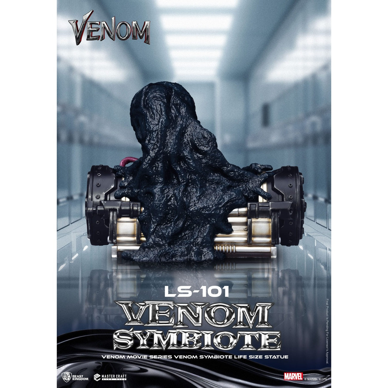 Imagen del producto Venom Movie Series – Estatua Venom Symbiote a tamaño real 24 cm
