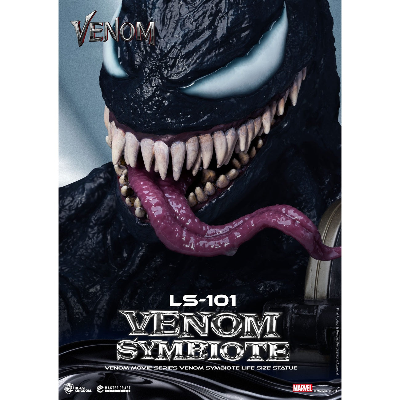 Imagen del producto Venom Movie Series – Estatua Venom Symbiote a tamaño real 24 cm