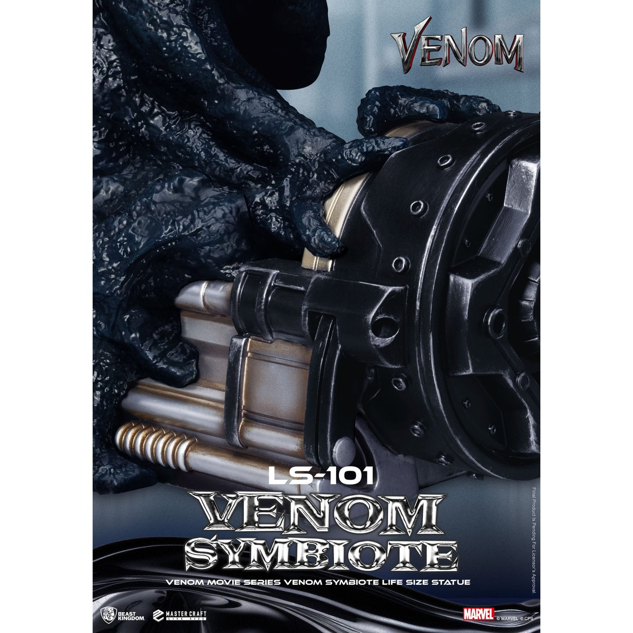 Imagen del producto Venom Movie Series – Estatua Venom Symbiote a tamaño real 24 cm