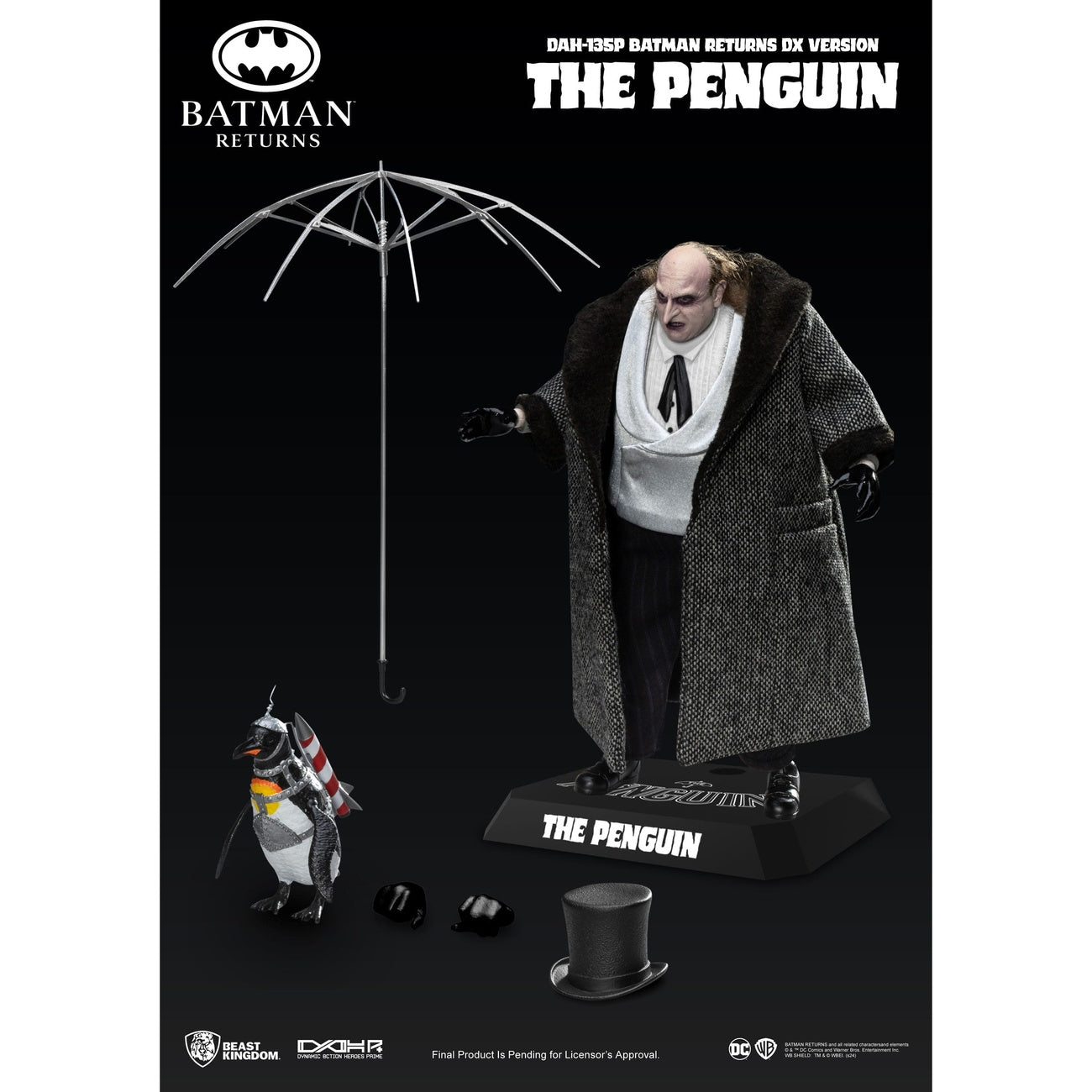 Imagen del producto Batman Returns Figura de acción El Pingüino DX 17 cm
