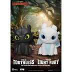 Imagen del producto Cómo entrenar a tu dragón Hucha Piggy de vinilo Light Fury 12 cm