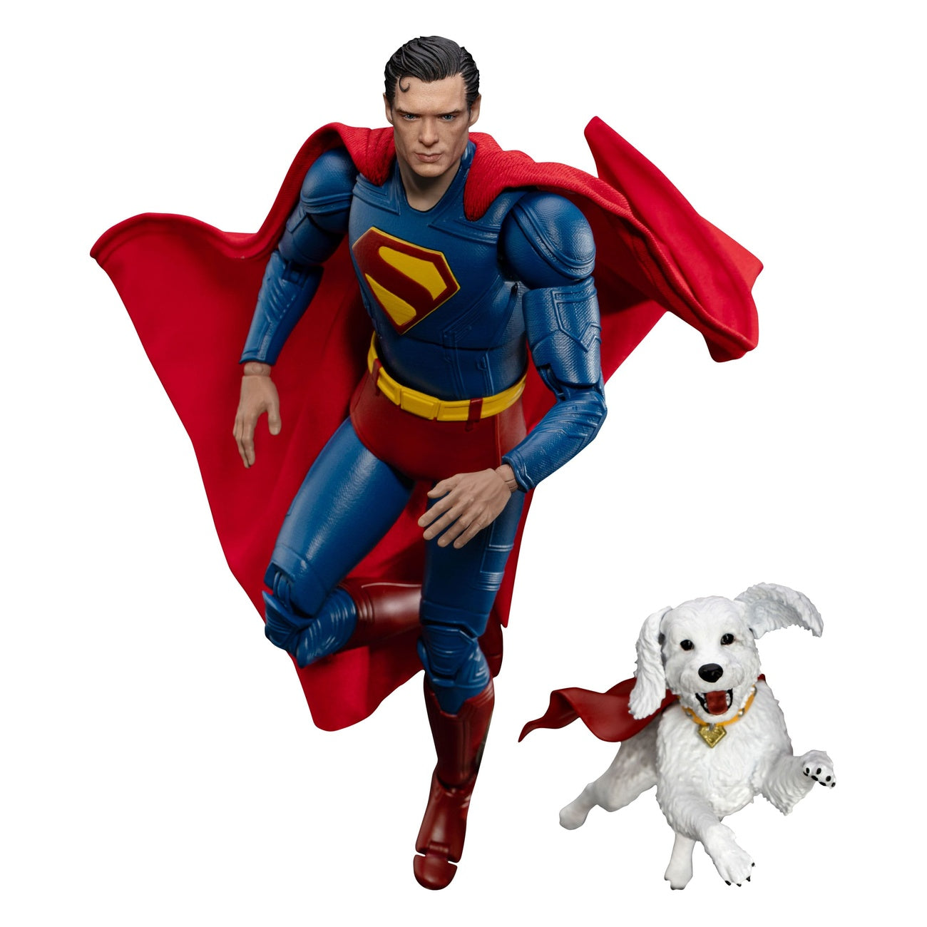 Imagen del producto Superman (2025) Figura de acción Superman & Krypto 21 cm