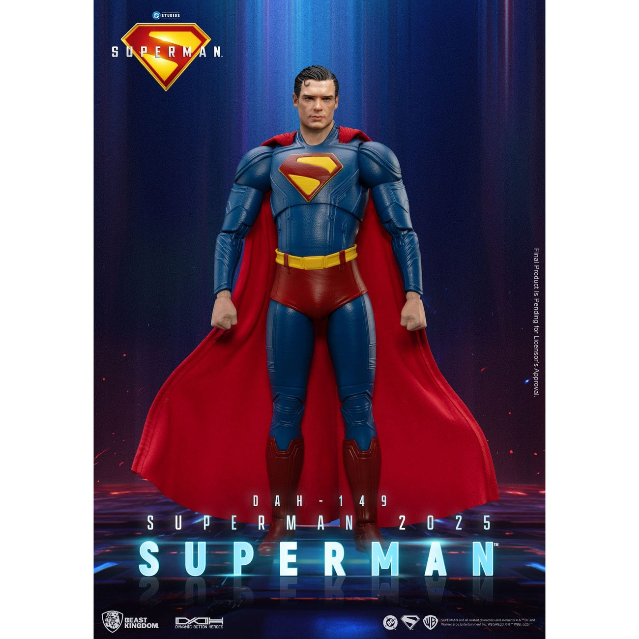 Imagen del producto Superman (2025) Figura de acción Superman & Krypto 21 cm