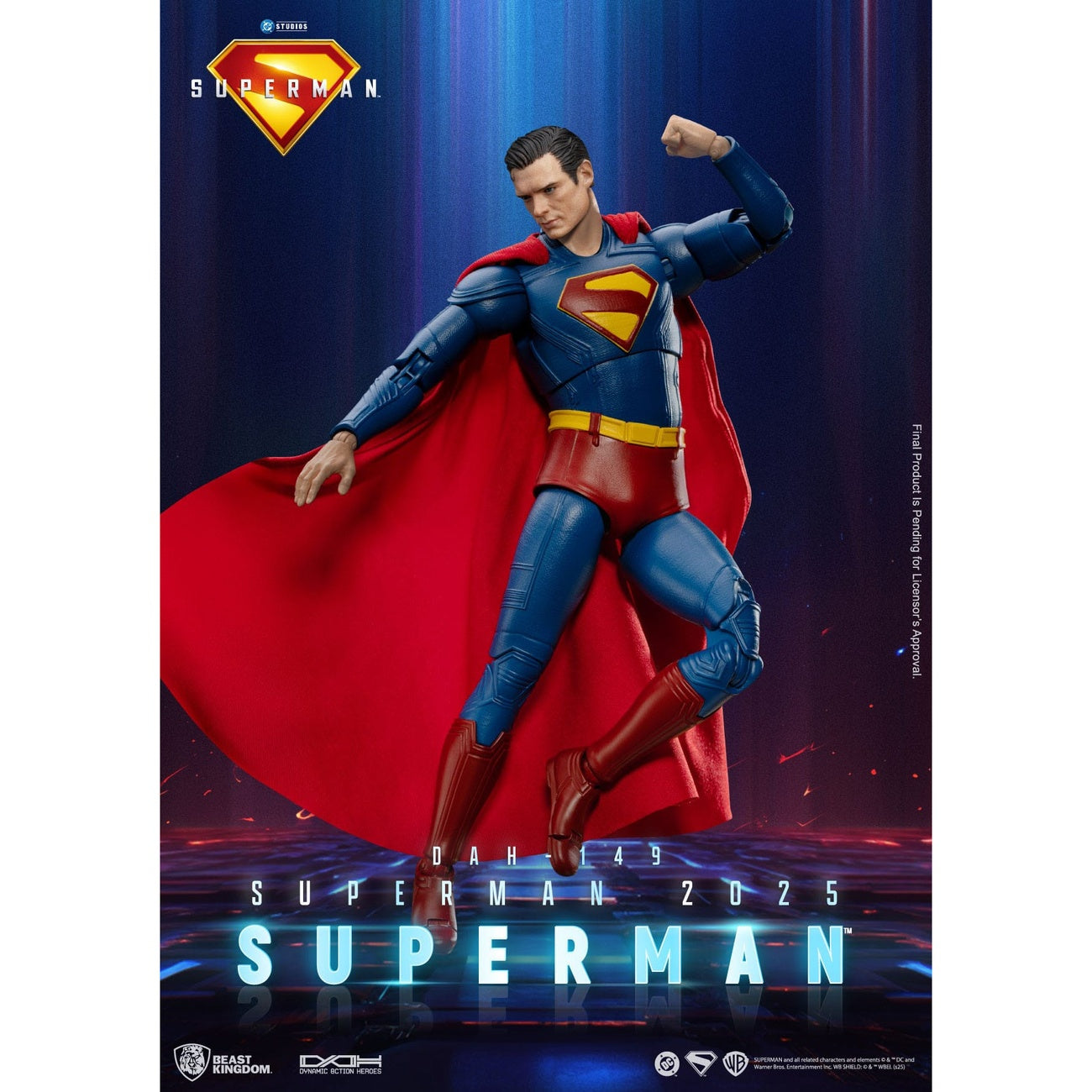 Imagen del producto Superman (2025) Figura de acción Superman & Krypto 21 cm