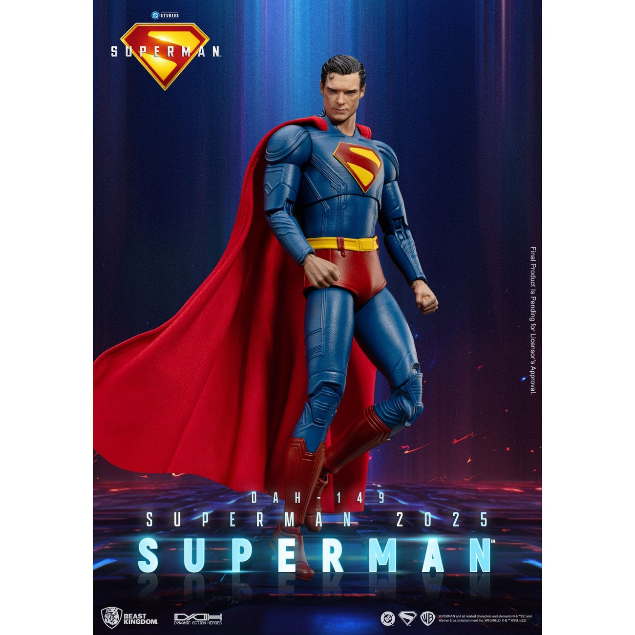 Imagen del producto Superman (2025) Figura de acción Superman & Krypto 21 cm
