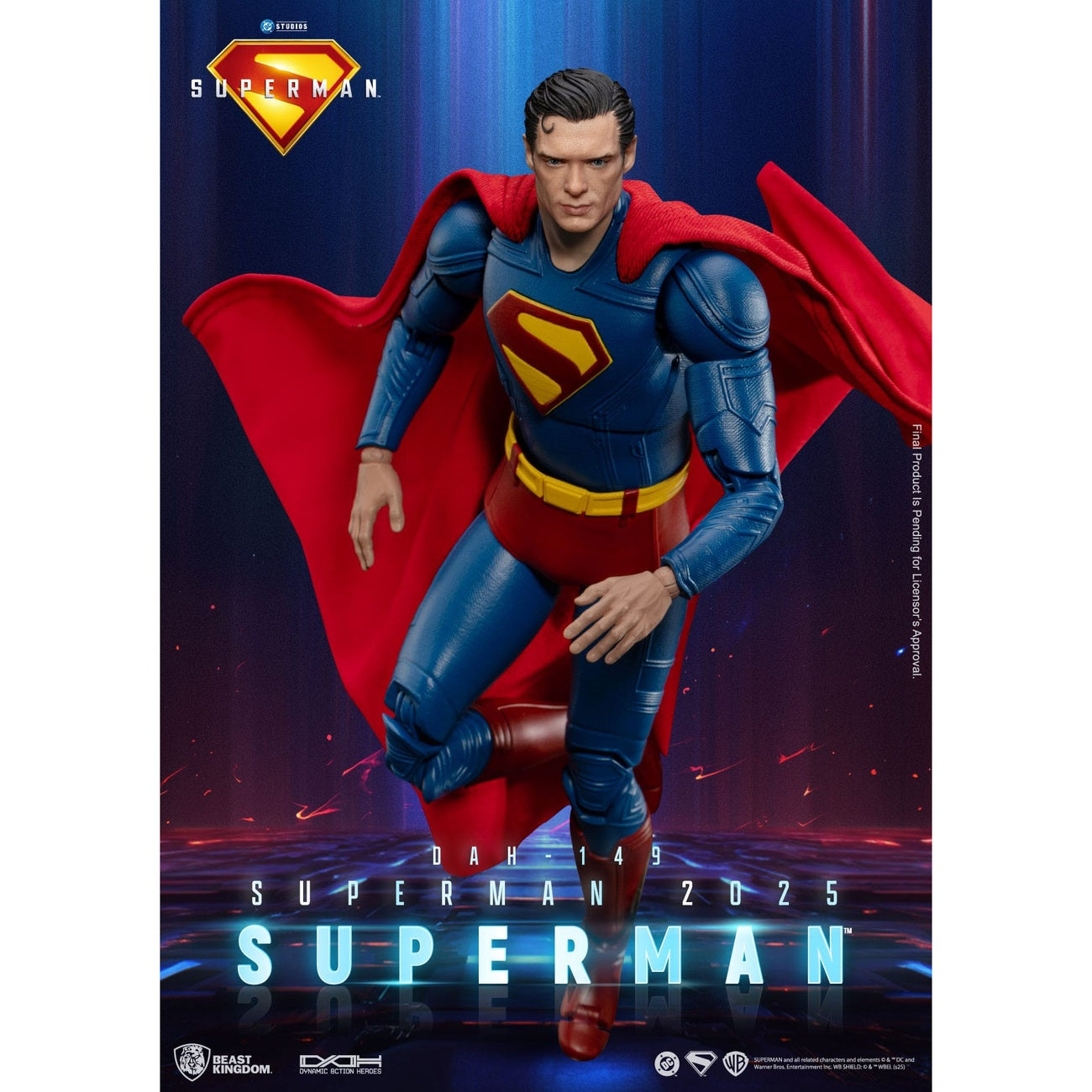 Imagen del producto Superman (2025) Figura de acción Superman & Krypto 21 cm