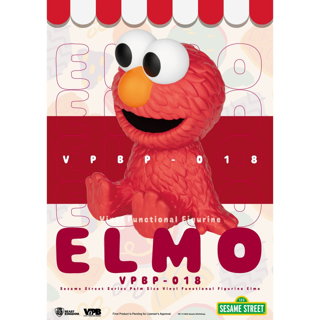 Imagen del producto Sesame Street hucha de vinilo Elmo 12 cm
