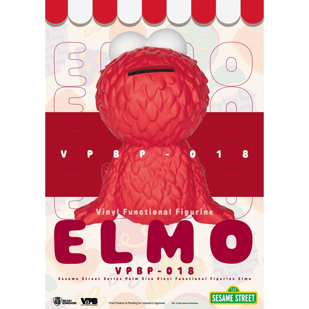 Imagen del producto Sesame Street hucha de vinilo Elmo 12 cm