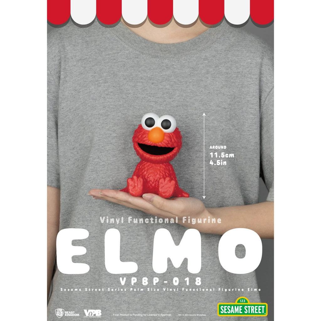 Imagen del producto Sesame Street hucha de vinilo Elmo 12 cm