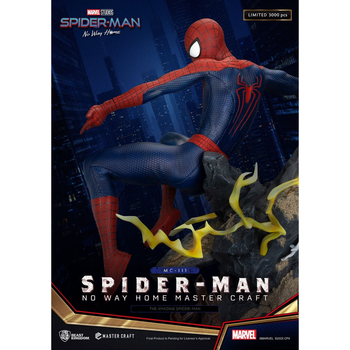 Imagen del producto Spider-Man: No Way Home Estatua Master Craft The Amazing Spider-Man 35 cm